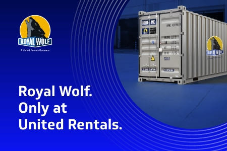 Royal Wolf. Uniquement chez United Rentals