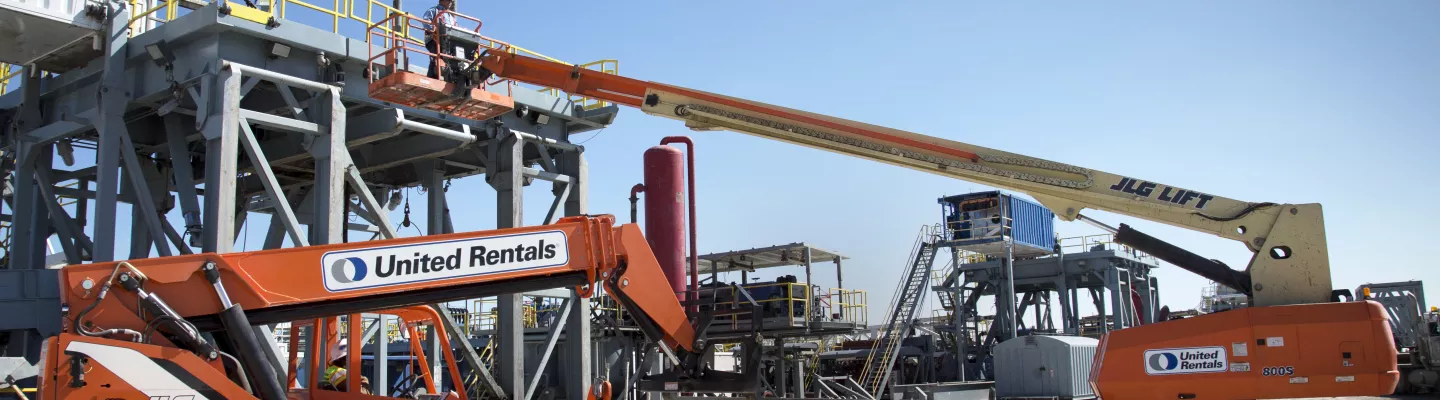 nacelle élévatrice déployée 
