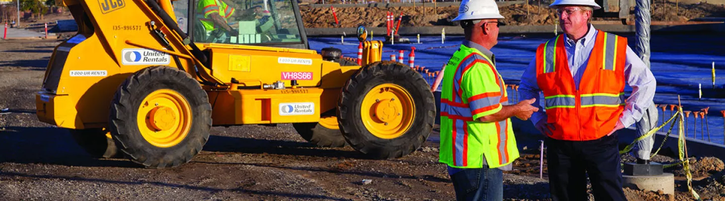 Sur le chantier