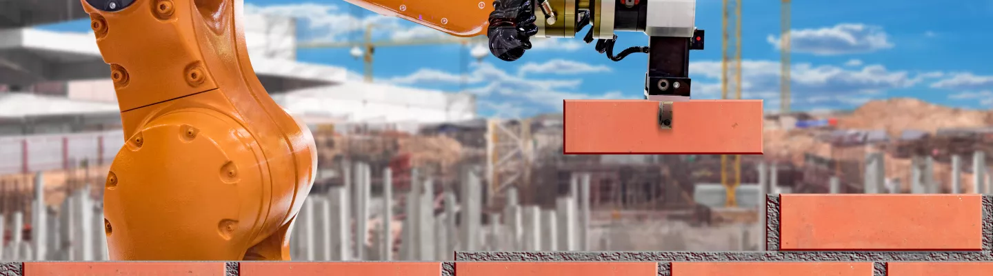 Couche de brique robotique