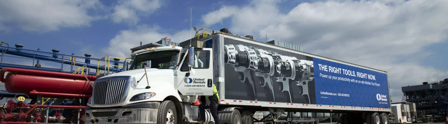 semi-remorque united rentals