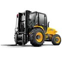 Chariot chariot élévateur tout-terrain à mât droit JCB