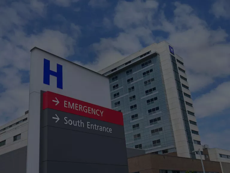 extérieur d’un hôpital