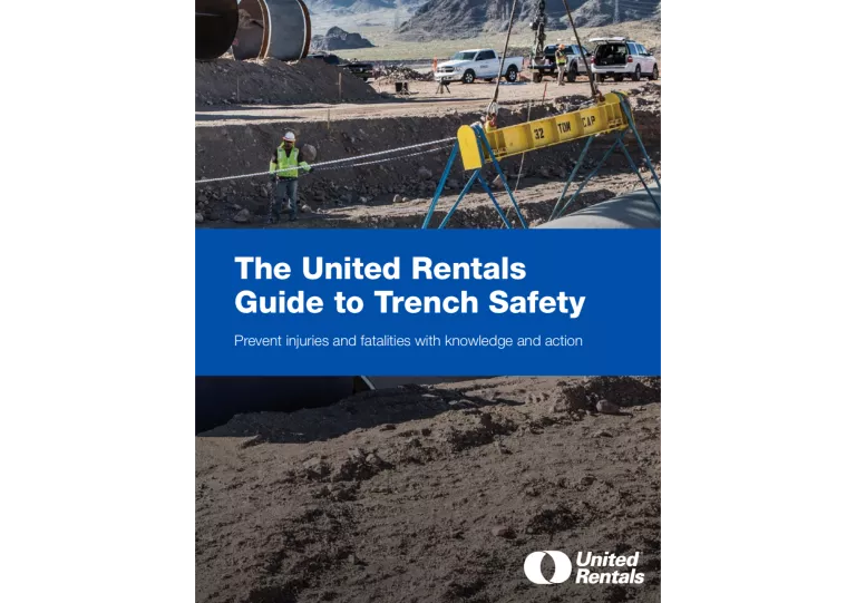 couverture du guide électronique sur la sécurité des tranchées