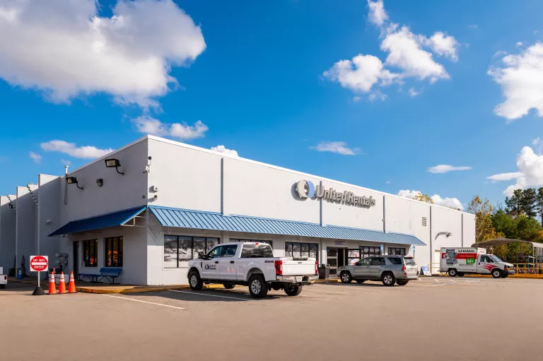 Vue extérieure de United Rentals 