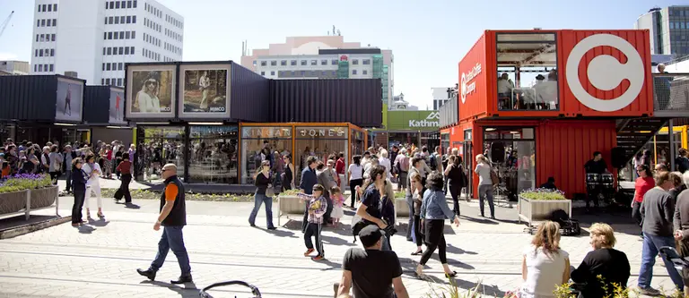 Redémarrage Christchurch Cashell Mall 2011