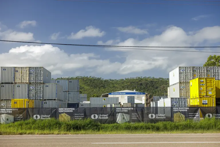 Conteneur d’expédition et succursale de terrassement de Townsville