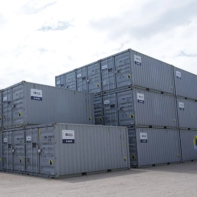 Adélaïde de stockage autonome des conteneurs sur place