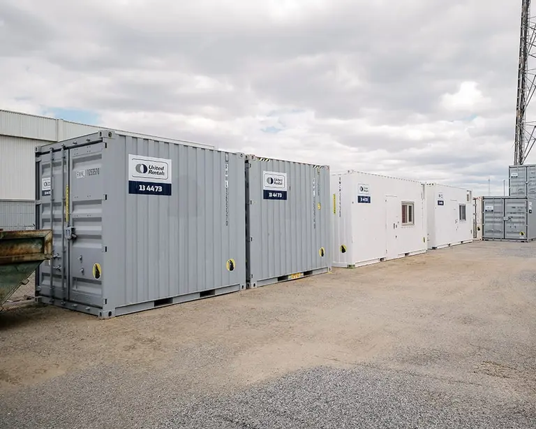 Conteneur de stockage autonome sur place Geraldton