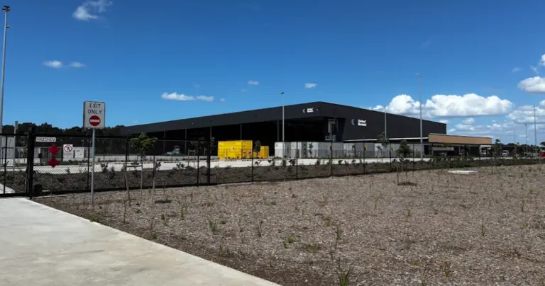 Succursale des conteneurs d’expédition de l’aéroport de Brisbane