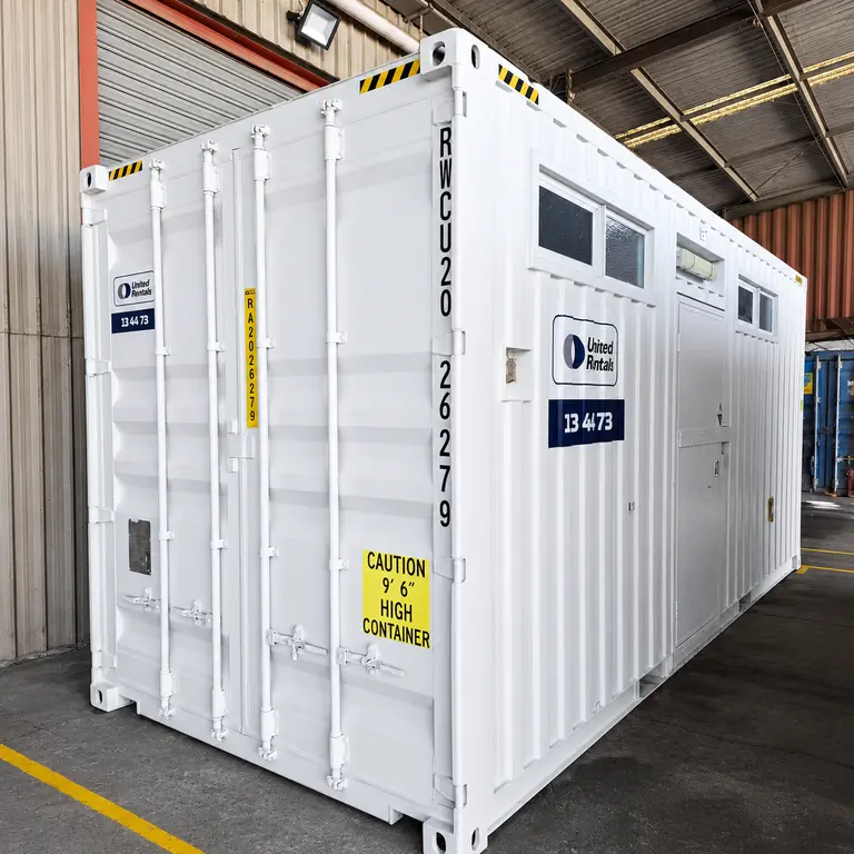 Bloc d’ablution de site de 6 m