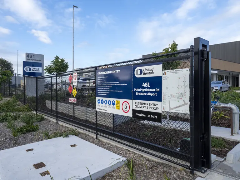 Succursale de stockage mobile de l’aéroport de Brisbane - United Rentals