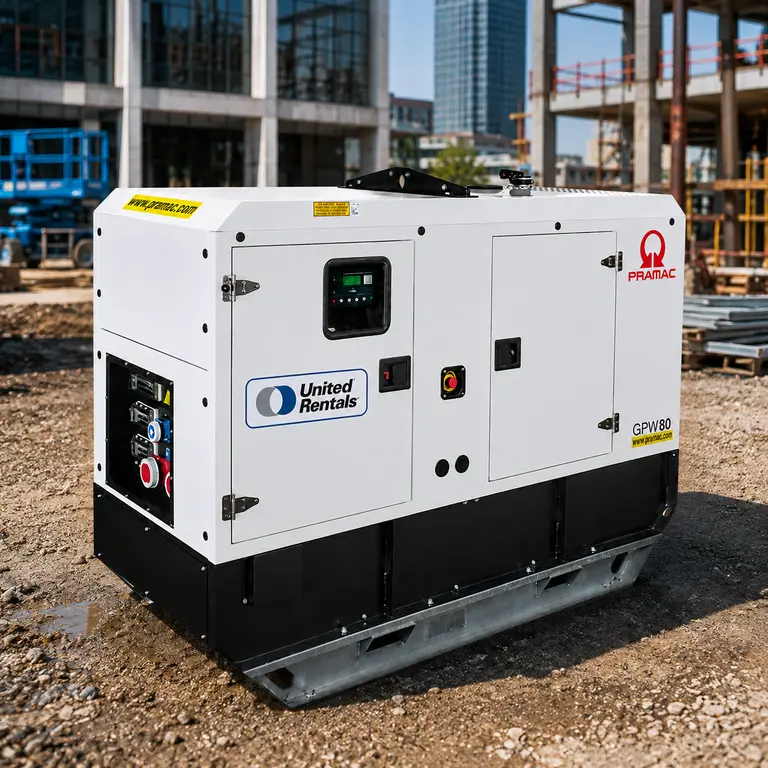 Génératrice au diesel de 70 à 85 kVA
