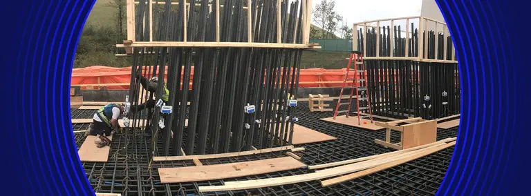 Chantier de surveillance du béton WEDGE