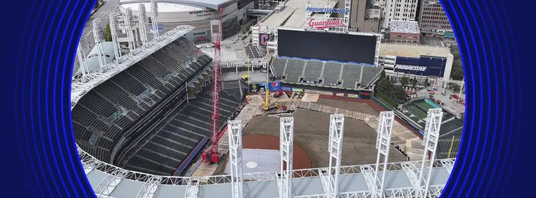 Projet de tapissage du stade Guardians