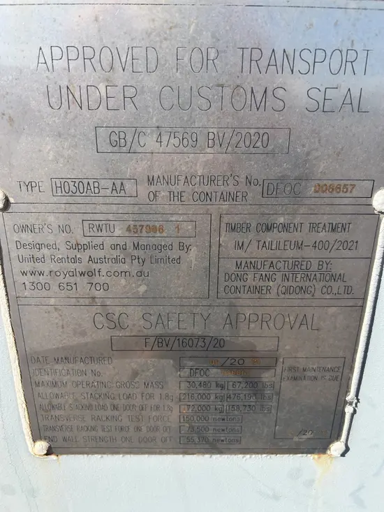 plaque