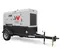 Génératrice remorquable Wacker-Neuson blanche de 58 kW