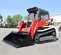 Chargeuse à chenilles compacte Takeuchi rouge