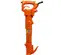 Bêcheuse à glaise pneumatique Orange Apt