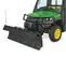 Chasse-neige John Deere vert et noir
