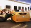 Radiateur jaune ALLMANDBR de 1 000 000 BTU, diesel, remorquable