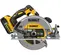 Scie circulaire DEWALT jaune, grise et noire, 18,4 cm, sans fil, électrique