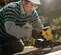 Cloueuse pneumatique Dewalt DW45RN noire et jaune