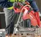 Ébouteuse à béton HILTI rouge et noire, 30,5 cm, électrique