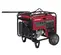 Génératrice portative HONDA rouge et gris de 6 500 à 6 900 W, essence