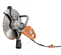 Ébouteuse à béton Husqvarna orange, 22,8 cm, électrique