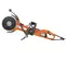 Ébouteuse à béton Husqvarna orange, 22,8 cm, électrique