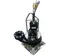 Tête de pompe HYDRATECH noire et argent, 10 cm, fonte