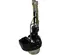 Tête de pompe HYDRATECH noire et argent, 15 cm, fonte