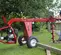 Tarière une personne LITTLE BVR rouge, 11 ch, 182,9 cm de profondeur, hydraulique