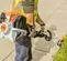 Unité d’alimentation multitâche portative STIHL orange, noire, argentée et blanche
