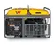Génératrice portative de 9 600 à 9 900 W WACKER jaune et grise, essence