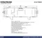 Plan d’aménagement de bureau mobile GENERIC 12 m x 3 m Remorque de bureau, 2 bureaux