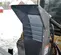 Souffleuse à neige PALADIN grise et jaune pour chargeuse à direction à glissement