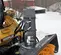 Souffleuse à neige PALADIN grise et jaune pour chargeuse à direction à glissement