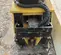 Compacteur à plaque vibratoire jaune et noire pour mini-excavatrice