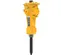 Mini-casseur hydraulique pour chargeuse à direction à glissement EPIROC jaune et noir