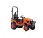 Tracteur compact KUBOTA orange et noir de 24 à 25 ch