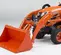 Tracteur compact KUBOTA orange et noir de 24 à 25 ch
