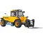 Chariot chariot élévateur électrique JCB jaune à portée variable