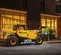 Chariot chariot élévateur électrique JCB jaune à portée variable