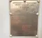 plaque