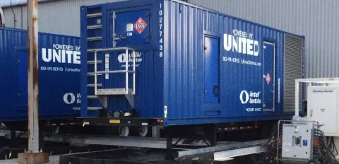 Camions électriques United Rentals