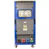 Banc d’essai résistif réseautable de 1 000 kW bleu et gris