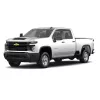 Camionnette Chevrolet blanche d’un quart de tonne
