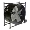 Ventilateur de circulation d’air Flagro noir, 122 cm